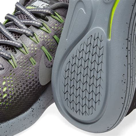 nike lunarglide 8 shield laufschuhe herren grau-schwarz-silber|Nike LunarGlide 8 Review .